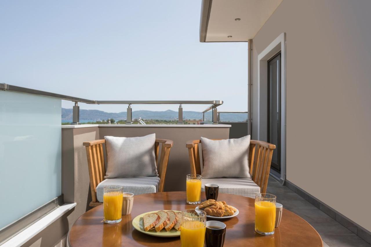 Indigo Blue Seaside Deluxe Apartments 基萨莫斯 外观 照片