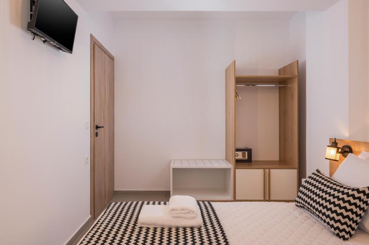 Indigo Blue Seaside Deluxe Apartments 基萨莫斯 外观 照片