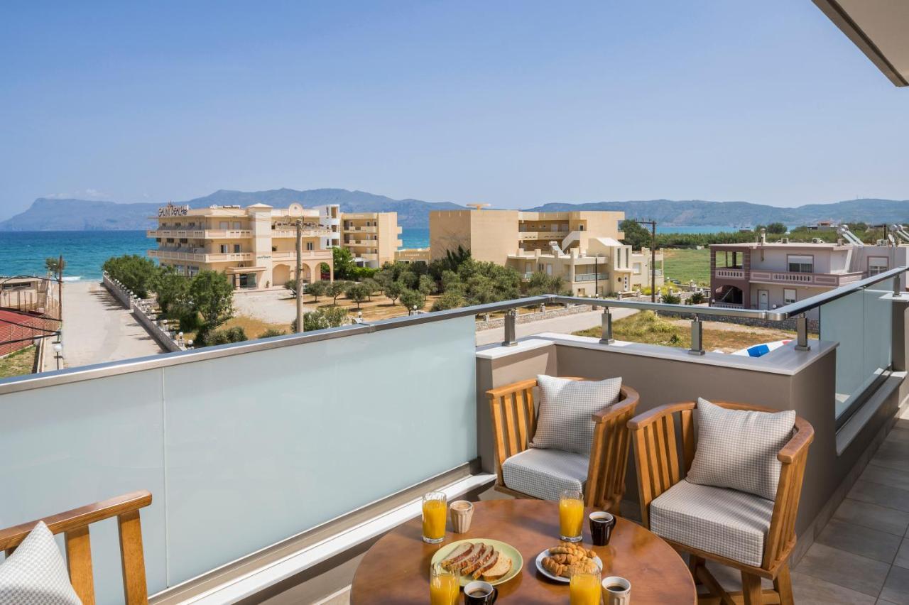 Indigo Blue Seaside Deluxe Apartments 基萨莫斯 外观 照片